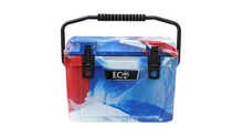 Load image into Gallery viewer, Red White &amp; Blue 20qt Cooler
