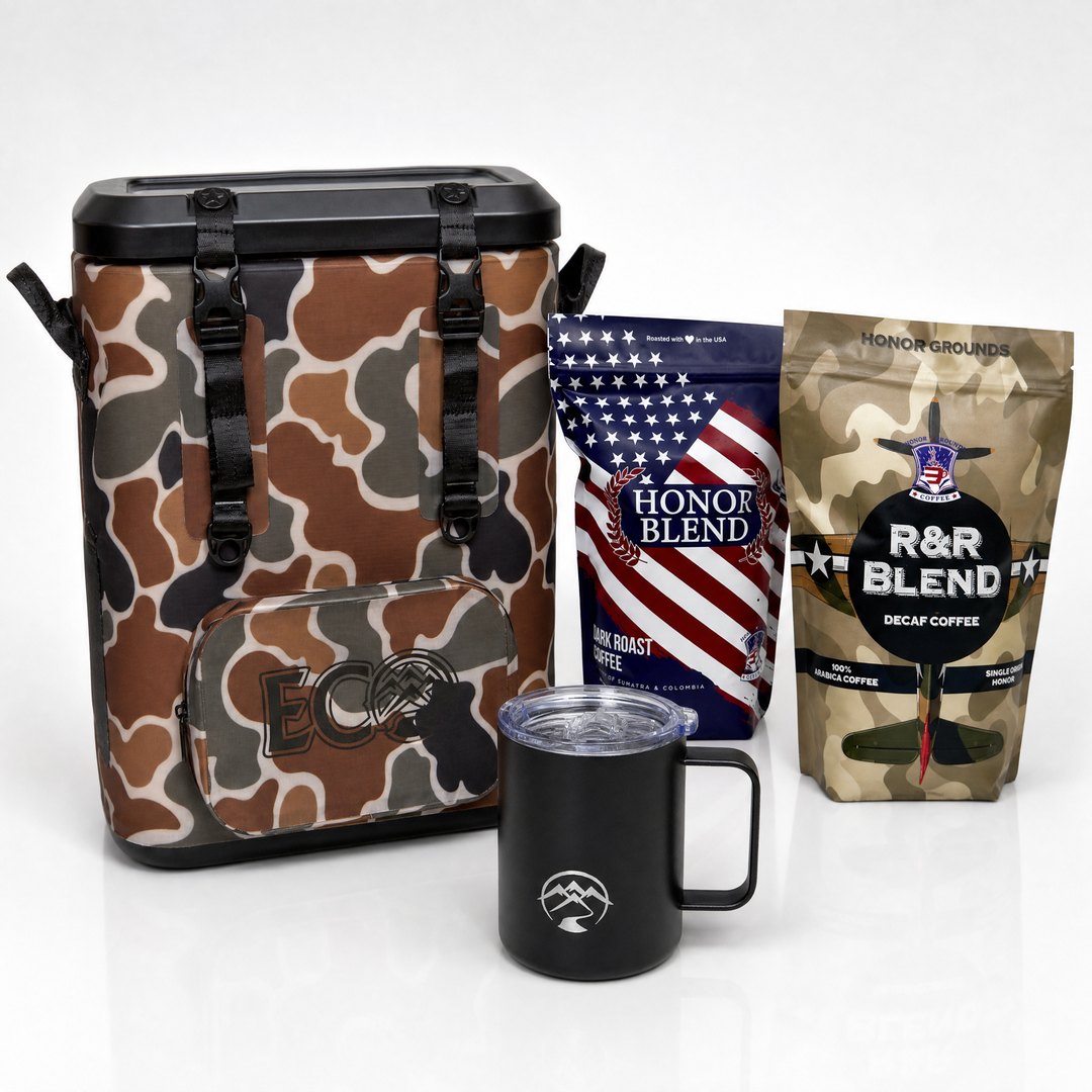 Hybrid Backpack + Free 12oz Mug + Honor Grounds