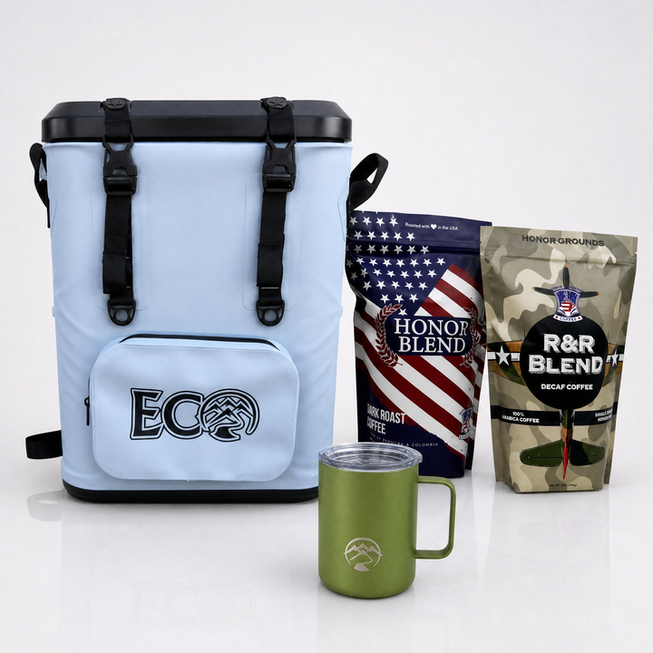 Hybrid Backpack + Free 12oz Mug + Honor Grounds