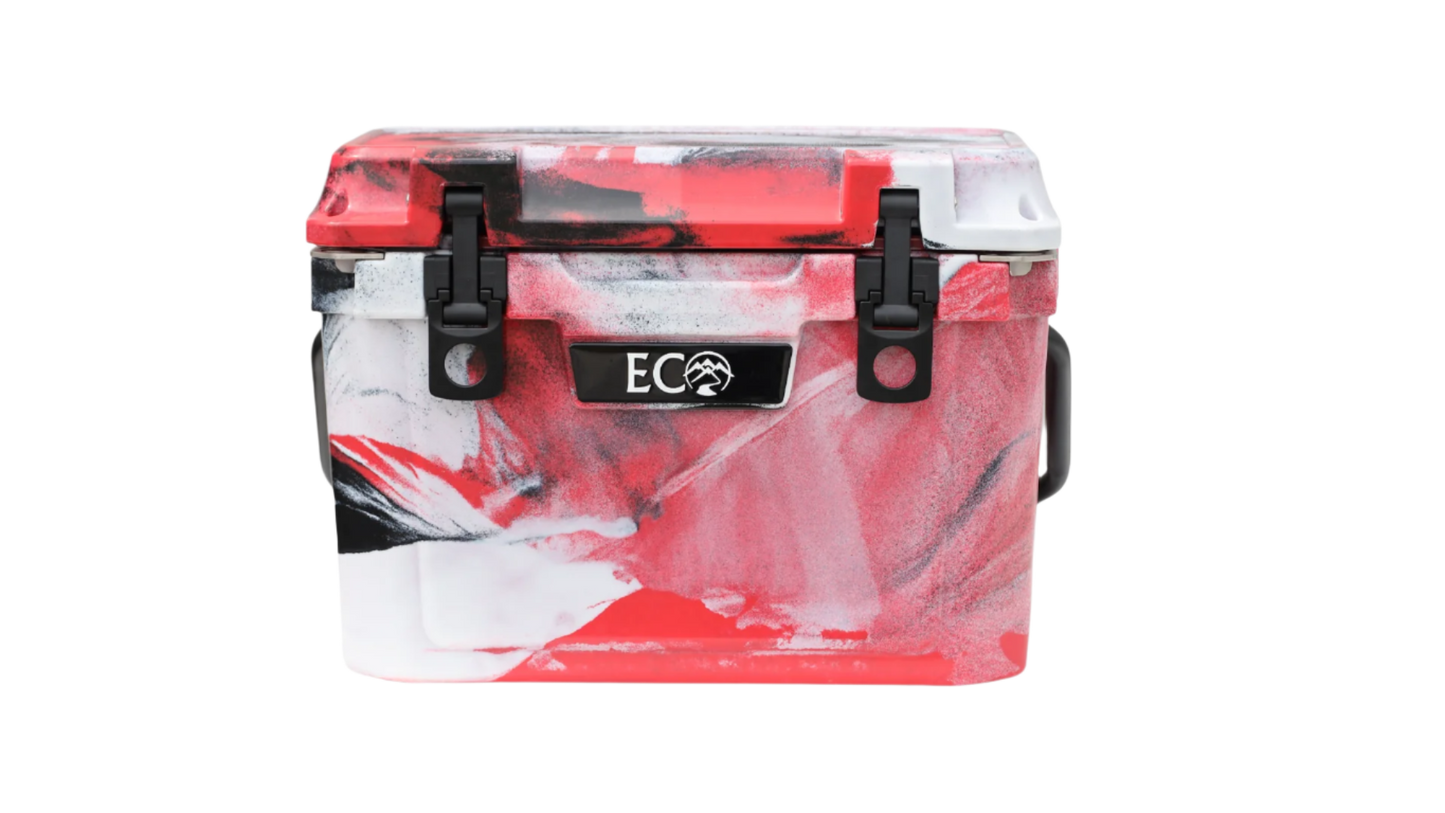 Red White & Black 20qt Cooler